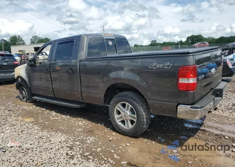 2007 Ford F150 Supercrew из США, поврежденный, VIN 1FTPW14597FB52195